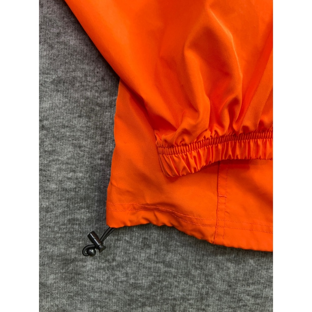 Champion Clemson Tigers Mens 2XL Orange Half Zip Packable Windbreaker Jacket - Picture 9 of 15